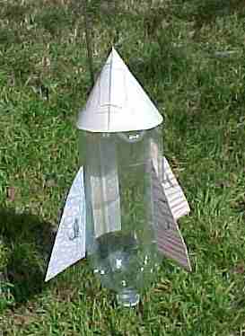 Craft Ideas  Plastic Bottles on Exciting Scout Crafts   2 Liter Bottle Rocket