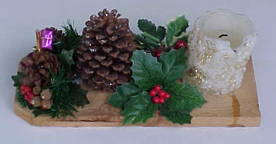 Christmas Centerpiece Candle