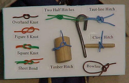 How to tie 10 essential Scouting knots