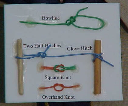 Exciting Scout Crafts - Knot Board