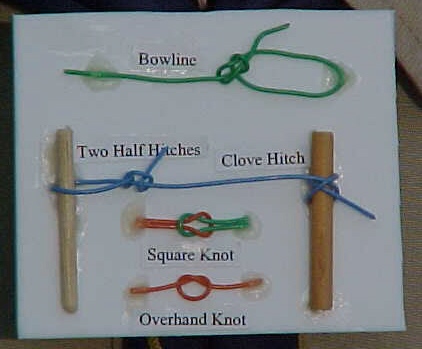 Webelos Knot Board