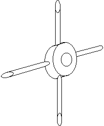 Whirligig blade assembly