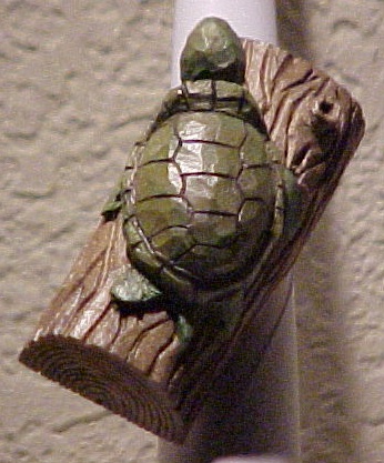 Turtle Wood Carving